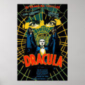 Retro Dracula Poster (Vorne)