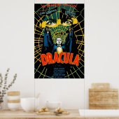 Retro Dracula Poster (Küche)