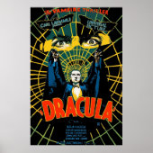 Retro Dracula Poster (Vorne)