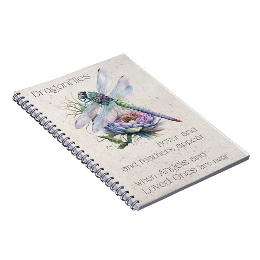 Retro Dragonfly Rememberity Journal Notizblock (Rechte Seite)