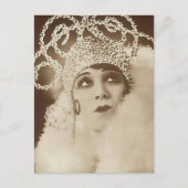 Retro Drama Postkarte (Vorderseite)