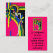 Retro Dream ~ Visitenkarte Kunst, Dichtung und Mus (Vorne/Hinten)