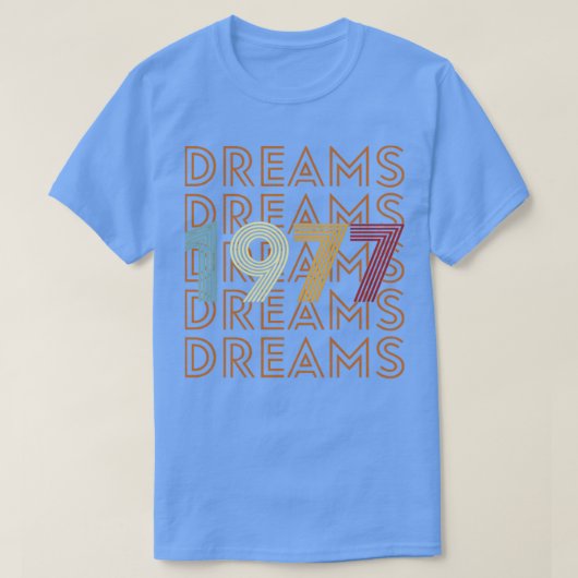Retro Dreams 1977 T-Shirt (Design vorne)