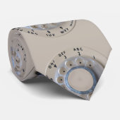 Retro Drehtelefon-Skala Krawatte (Gerollt)