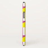 Retro-Dreiecksmuster und rosa, Minze-Quadrate Case-Mate iPhone Hülle (Hinten/Rechts)