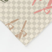 Retro Drone Racing Blanket-Geschenk Fleecedecke (Ecke)