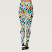 Retro Druck | Farbbalken Leggings (Rückseite)