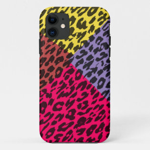 Retro-Druck-Textur von Leopard 2 Case-Mate iPhone Hülle