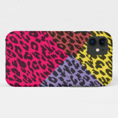 Retro-Druck-Textur von Leopard 2 Case-Mate iPhone Hülle (Rückseite (Horizontal))