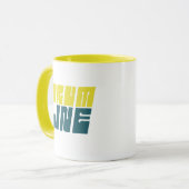 Retro Drumline Tasse (Vorderseite Links)