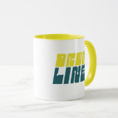 Retro Drumline Tasse (VorderseiteRechts)