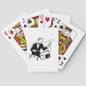 Retro Drummer Spielkarten (Rückseite)