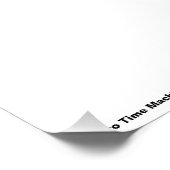 Retro DSLR-Wandplakat Fotodruck (Ecke)