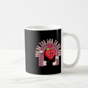 Retro Du bist der Lub zu meinem Dub süße Krankensc Kaffeetasse