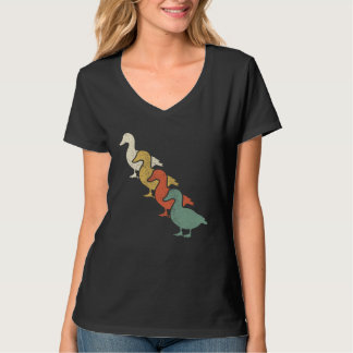 Retro Duck Animals Vintage Farmers Duck T-Shirt