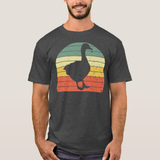 Retro Duck Vintag Duck Spirit Bauer Animal Lover T-Shirt
