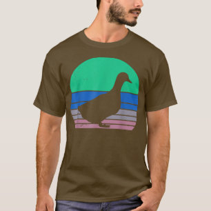 Retro Duck Vintag Duck Spirit Bauer Animal Lover T-Shirt