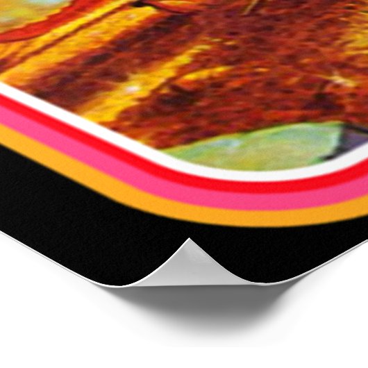 Retro Dungeons Dragons Poster (Ecke)