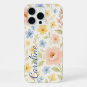 Retro Dunkle Farben Amorphe Formen Kunstmuster iPhone Hülle (Rückseite)