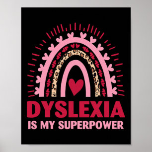 Retro Dyslexie ist meine dyslektische Lektüre bei  Poster