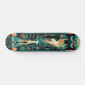 "Retro Dystopia Deck" Skateboard (Horizontal)