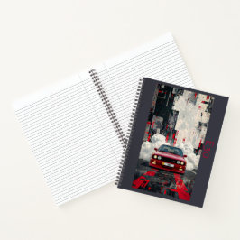 Retro E30 M3 Kinematische Kunst Spiralblock – JDM  Notizblock
