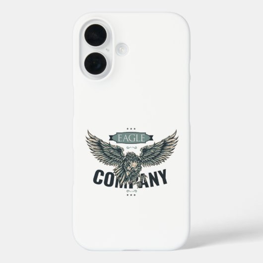 Retro Eagle Company American Design Case-Mate iPhone Hülle (Rückseite)