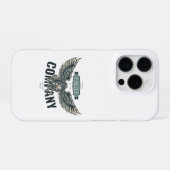 Retro Eagle Company American Design iPhone Hülle (Rückseite (Horizontal))