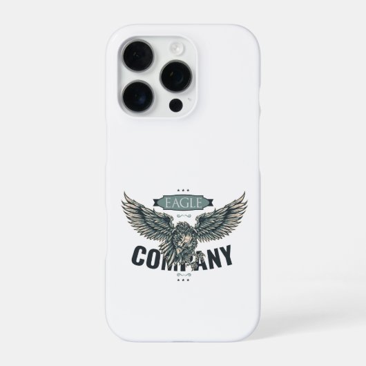 Retro Eagle Company American Design iPhone Hülle (Rückseite)