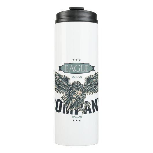 Retro Eagle Company American Design Thermosbecher (Vorderseite)