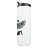 Retro Eagle Company American Design Thermosbecher (Nach rechts gedreht)