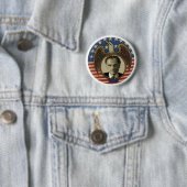 Retro Eagle Knopf Nader Button (Beispiel)