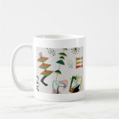 Retro Eames-Era Atomic Inspiriert Kaffeetasse (Links)
