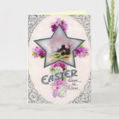 Retro Easter Card Feiertagskarte (Vorderseite)