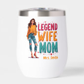 Retro Ehefrau Mama Legende Vintag Mütter Tag Mutte (Vorderseite)