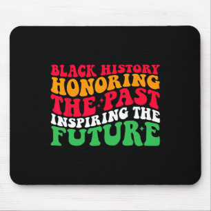 Retro Ehrung vergangener Inspirierend Frauen Bla Mousepad