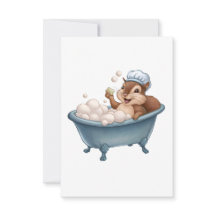 Retro Eichhörnchen Babydusche