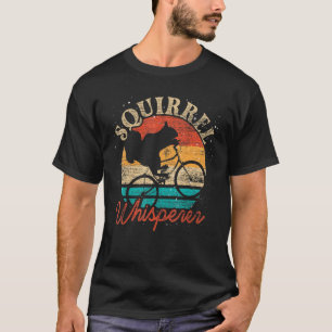Retro-Eichhörnchen Whisperer-Tierkeule T-Shirt