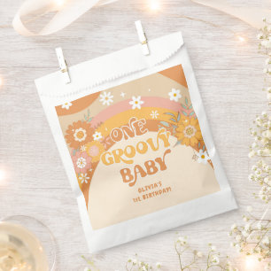 Retro ein Groovbaby nehmen Sie eine Leckerei Günst Geschenktütchen