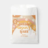 Retro ein Groovbaby nehmen Sie eine Leckerei Günst Geschenktütchen (Vorderseite)