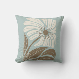 Retro einfache hawaiianische Single-Flower Kissen