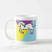 Retro Einhorn Kaffeetasse (Links)