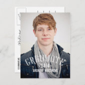 Retro | Einladung zur Graduiertengruppe (Vorne/Hinten)