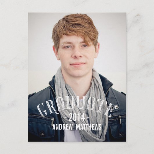 Retro | Einladung zur Graduiertengruppe (Vorderseite)