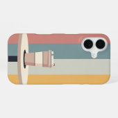 Retro-Einweg-Kaffeetasse iPhone 16 Hülle (Rückseite (Horizontal))
