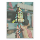 Retro-Eis-Popsiv Aufkleber (Vorderseite)