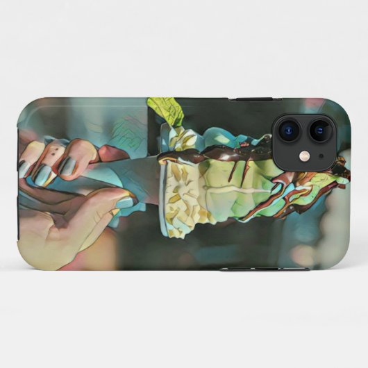 Retro-Eis-Popsiv Case-Mate iPhone Hülle (Rückseite (Horizontal))