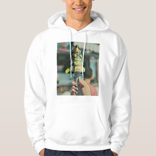 Retro-Eis-Popsiv Hoodie (Vorderseite)