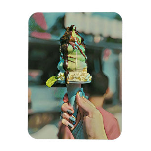 Retro-Eis-Popsiv Magnet