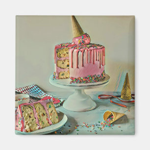 Retro-Eis-Popsiv Magnet